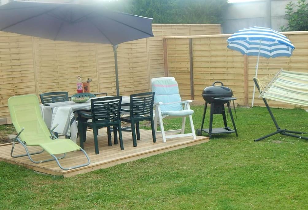 St Malo Maison Avec Jardin Proche Gare Plage Intramuros Chien Admis Parking Gratuit Saint-Malo Eksteriør bilde